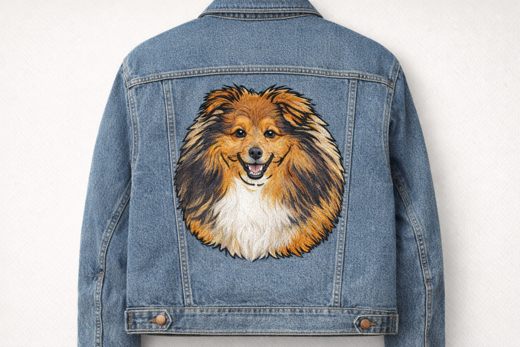 veste jean berger des shetlands